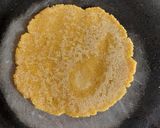 A picture of step 3 of Makki Ki Roti.