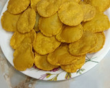 A picture of step 6 of Cornmeal Papadi.