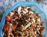A picture of step 5 of Mix sprouts n mix vegetables salad 🥗.