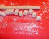 Házi gnocchi tejszínes-paradicsomos szósszal recept fázis 3 fotója