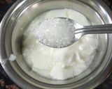 A picture of step 2 of Masala Papad Doi.