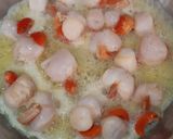 Une image de l'étape 6 de Risotto de Saint-Jacques au chorizo.