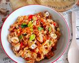 Foto langkah ke 7 dari resep Cumi Gortep Saos Padang.