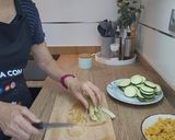 Foto del paso 2 de la receta: Ensalada de pasta con habitas y burrata