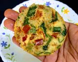 A picture of step 3 of Egg Muffins.
