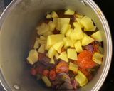 A picture of step 4 of Roasted Tomato Soup.