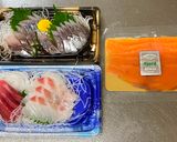 A picture of step 1 of Japanese Sashimi Roll.