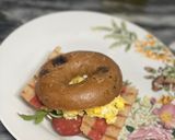 Foto langkah ke 6 dari resep Bagel sandwhich.