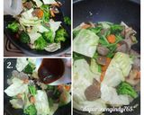 Foto langkah ke 4 dari resep Capcay Sayur & Bakso Sapi.