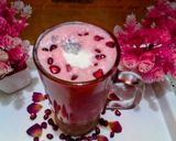 A picture of step 6 of Rose Pomegranate Lassi.