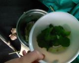 A picture of step 2 of Giloy juice (Immunity boosting juice).