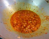 A picture of step 3 of Dahi Bhindi.