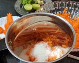 A picture of step 2 of Carrot punch.