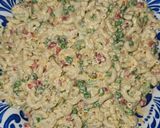A picture of step 5 of Jeannie's Macaroni Salad.