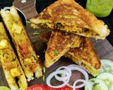 A picture of step 7 of Smoked Paneer Tikka Sandwich.
