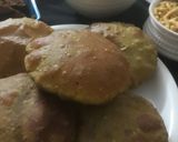 छोले मसाला पालक पूरी ( chole masala palak रेसिपी चरण 7 फोटो