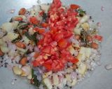A picture of step 6 of Indori Poha.