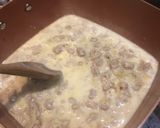 A picture of step 6 of Simple sausage spaghetti.