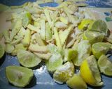 A picture of step 6 of Green Chilli Lemon Ginger Pickle.