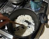 A picture of step 4 of Mexican Red Rice (Arroz Rojo).