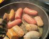 A picture of step 3 of Simple sausage.