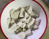 Foto langkah ke 1 dari resep Cah Jamur Tiram + Bakso Ikan.