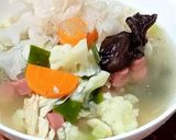 Foto langkah ke 4 dari resep Sup Jamur Es / Jamur Salju.