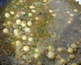 A picture of step 5 of Masala Chana-Pav.