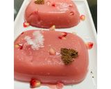 A picture of step 9 of Pomegranate pudding.