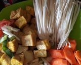 Foto langkah ke 2 dari resep Tumis Semi,Tahu, Enoki Saos Tiram.