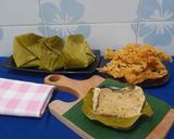 Foto langkah ke 4 dari resep Pepes Tahu Udang.