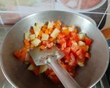 A picture of step 2 of Creamy Carrot Soup.