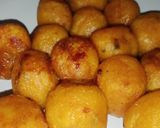 Foto langkah ke 4 dari resep Bola Ubi Cilembu Isi Gula merah.