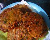 A picture of step 2 of Jackfruits Onion Bhaji.
