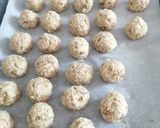 Foto del paso 1 de la receta: Albóndigas de berenjena y soja con salsa de curry