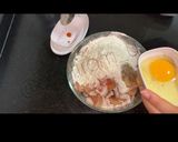 A picture of step 2 of Chicken 65.