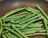 A picture of step 4 of Sauteed French Beans.