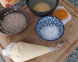 Foto del paso 2 de la receta Coca de Sant Joan 2025 v2: Crema, piñones, naranja confitada y azúcar humedecida en anís