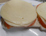 Foto del paso 3 de la receta: Sándwich con 3 quesos y tomate