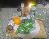 Foto del paso 1 de la receta: Ensalada de canónigos, burrata y vinagreta de miel