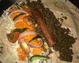 A picture of step 3 of Shawarma.