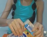 Foto del paso 1 de la receta: Helado con galleta de chocolate