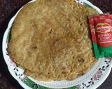 A picture of step 3 of Masala Oats chilla.