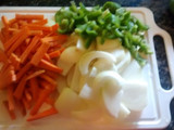Bondiola de Cerdo Agridulce, con verduras