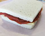 Foto del paso 2 de la receta: Sándwich de bresaola y queso