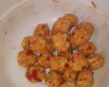 A picture of step 5 of *my first recipe contest* yam balls da kunun aya.