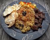 Foto langkah ke 9 dari resep Nasi Kebuli.