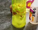 水蜜桃冰醋飲的食譜步驟2照片