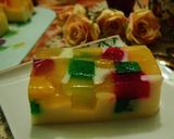 A picture of step 8 of Fruity Mosaic Gelatine.