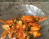 Foto langkah ke 6 dari resep Balado kemangi ikan merah.